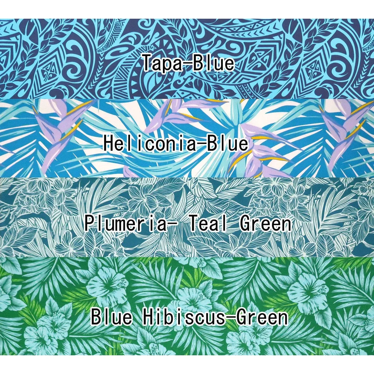 Poly Cotton Blue Shades Trial Pre-Cut Fabric Set