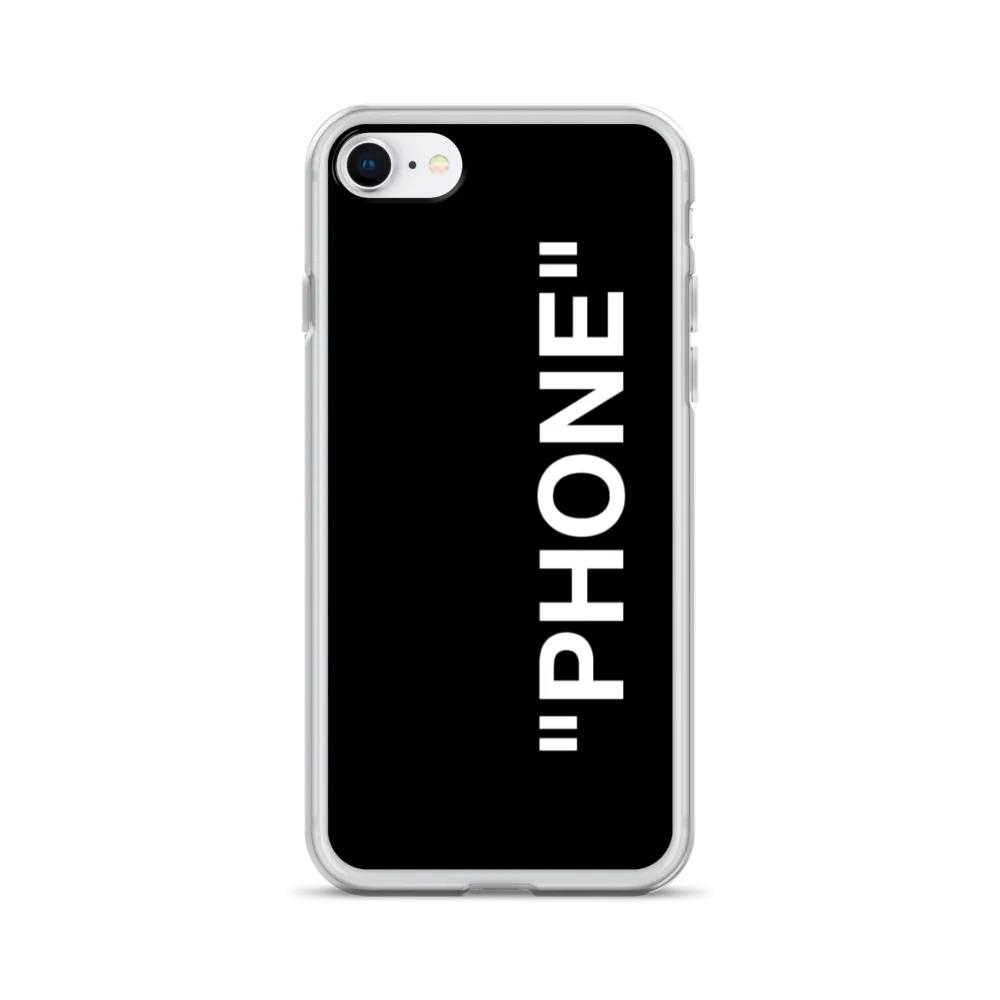 "PRODUCT" Series "PHONE" iPhone Case Black