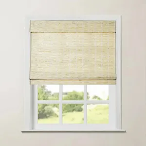 Rae Natural Ramie Jute Woven Wood Shades - Series M