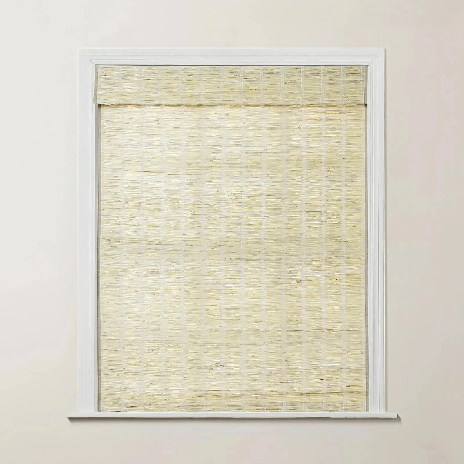 Rae Natural Ramie Jute Woven Wood Shades - Series M