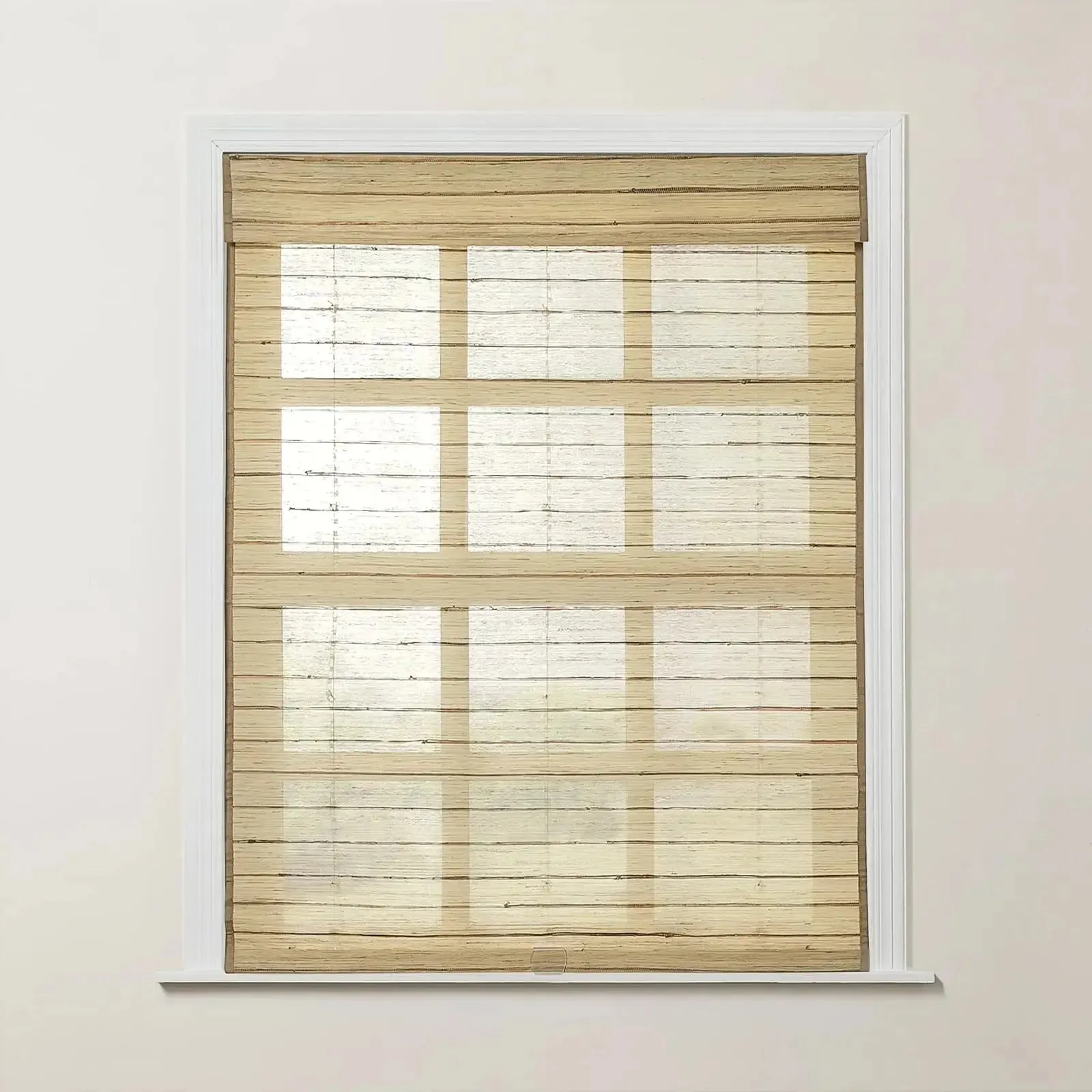 Rae Natural Ramie Jute Woven Wood Shades - Series M