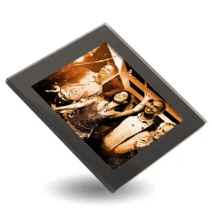 Square Blank Glass Photo Insert Coaster - 80 x 80mm - Pack of 5