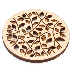 Sunbeams Natural Wood Premium Japanese Coaster