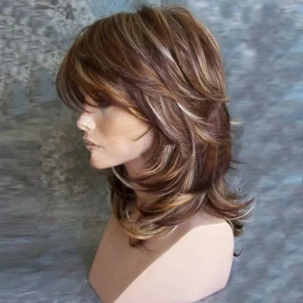 TEEK - Heat Resistant Bang Wave Wig