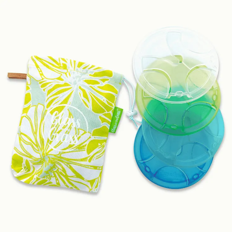 Wine Glass Coaster Holder | Resin 4 Pack